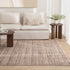 Cherie Distressed Look Beige Grey Rug - CH03