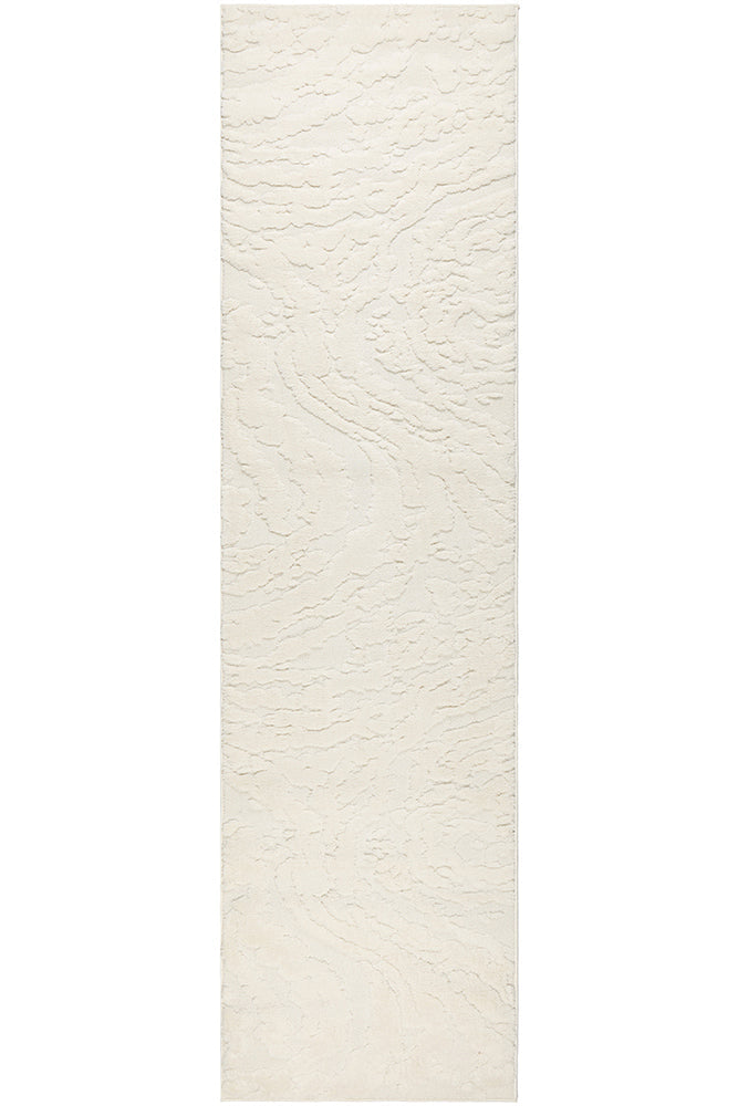 Haven Nyla White Runner Rug