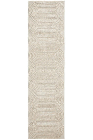Lotus Carl Beige Runner Rug