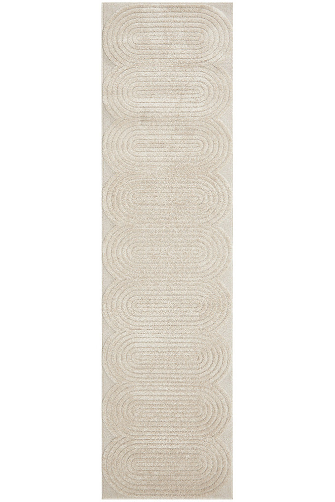 Lotus Carl Beige Runner Rug