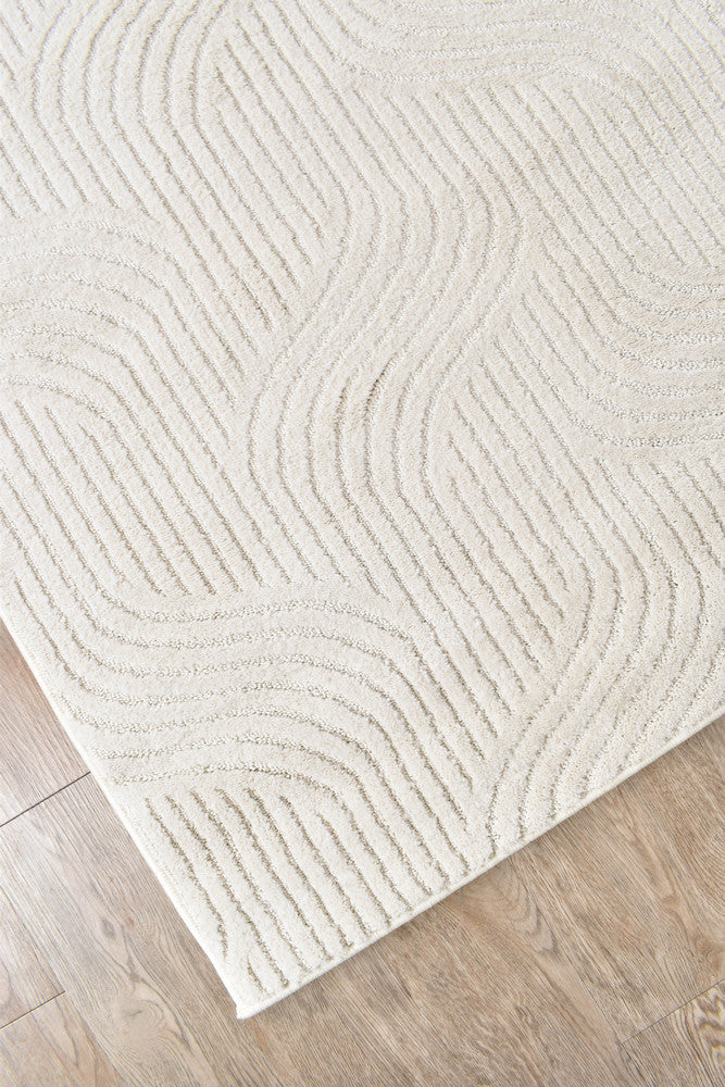 Ontario Ivory Velvet Runner