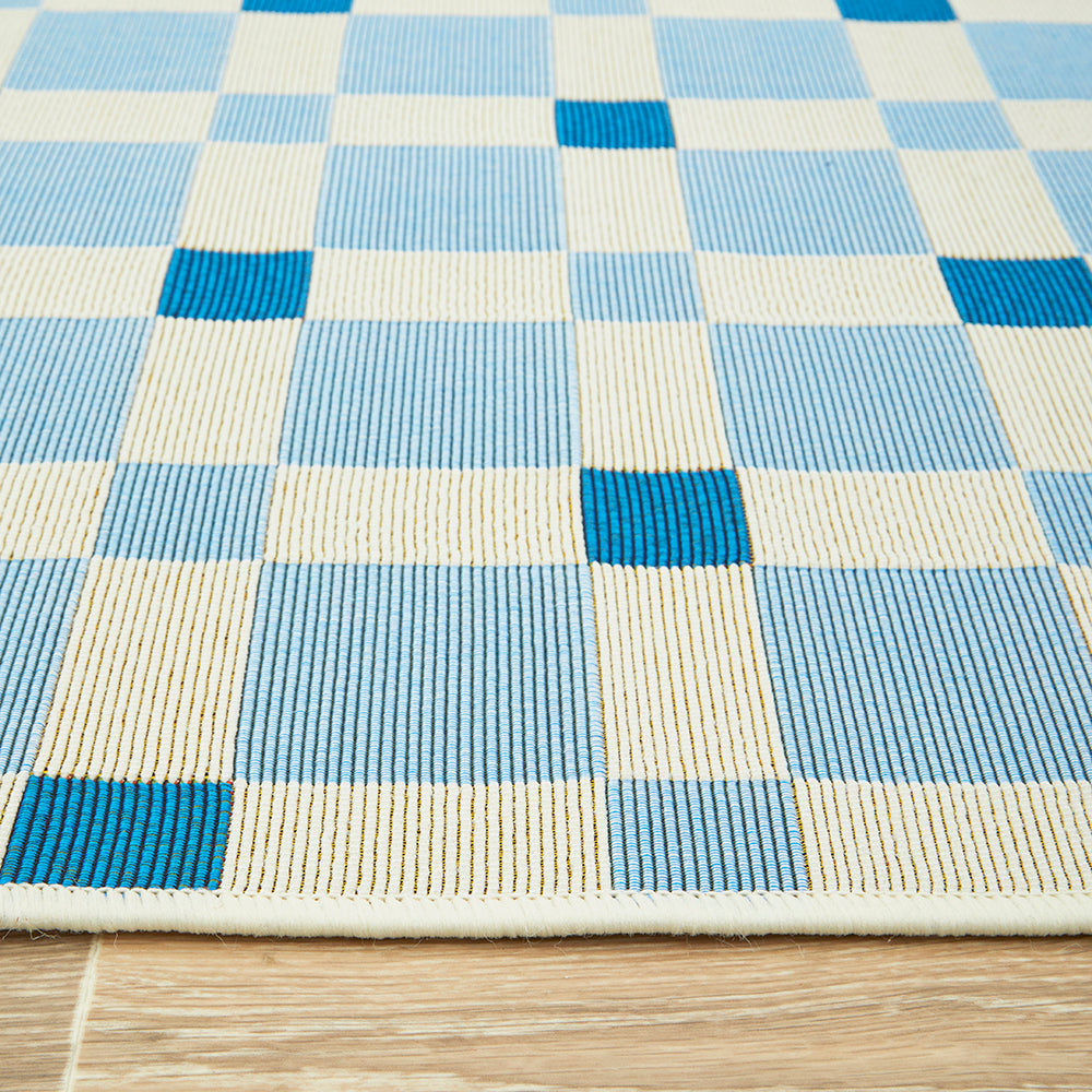 Vista Tito Blue Runner Rug