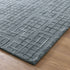 Abasco Steel Blue Knitted Wool Rug - Floorsome - Area Rug - ABAS508STEE - Area Rug