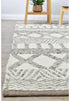 Acadian White Silver - Floorsome - FLATWEAVE - CATALINA - WHT - SIL - 160X230 - FLATWEAVE