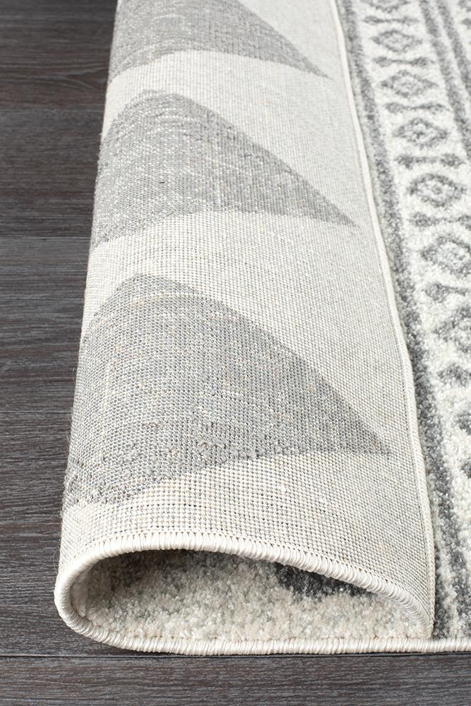 Adani Modern Tribal Design Grey Rug - Floorsome - Modern - MIR - 359 - GRY - 230X160 - Modern