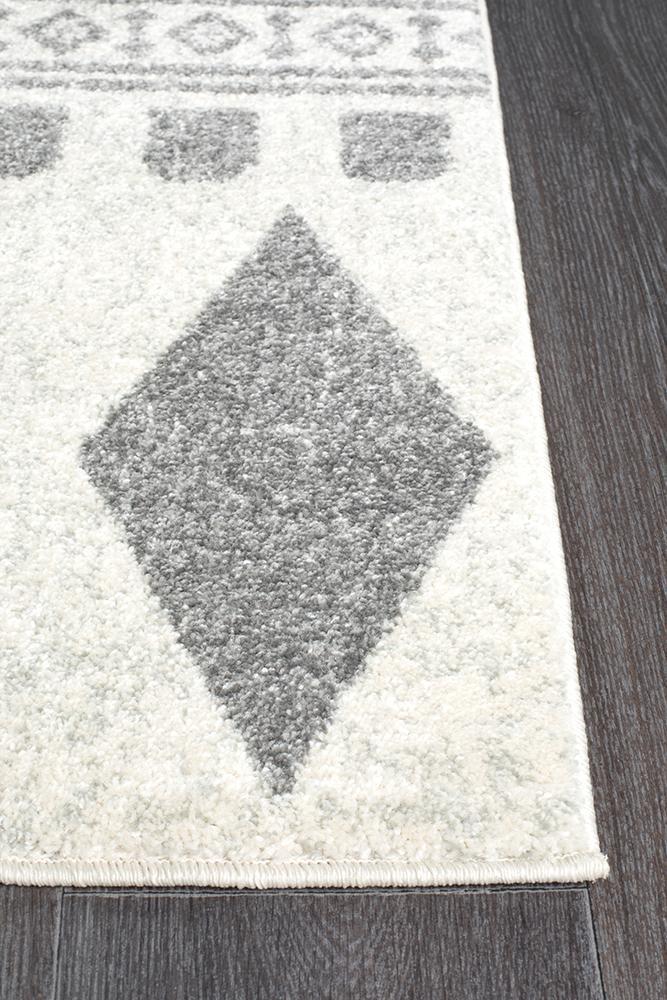 Adani Modern Tribal Design Grey Rug - Floorsome - Modern - MIR - 359 - GRY - 230X160 - Modern