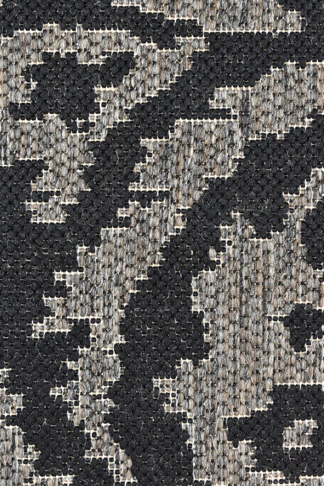 Alaska Brown Black Rug 5605 - J48H - Floorsome - INDOOR/OUTDOOR - LONG - 5605 - J48 - H - 50x80 - INDOOR/OUTDOOR
