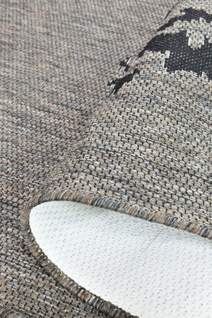 Alaska Brown Black Rug 5605 - J48H - Floorsome - INDOOR/OUTDOOR