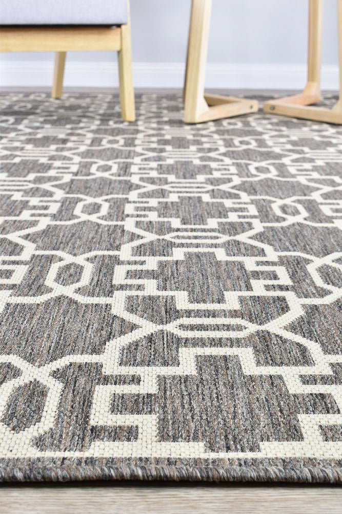 Alaska Brown Cream Rug 208 - W71E - Floorsome - INDOOR/OUTDOOR - LONG - 0208 - W71 - E - 50x80 - INDOOR/OUTDOOR