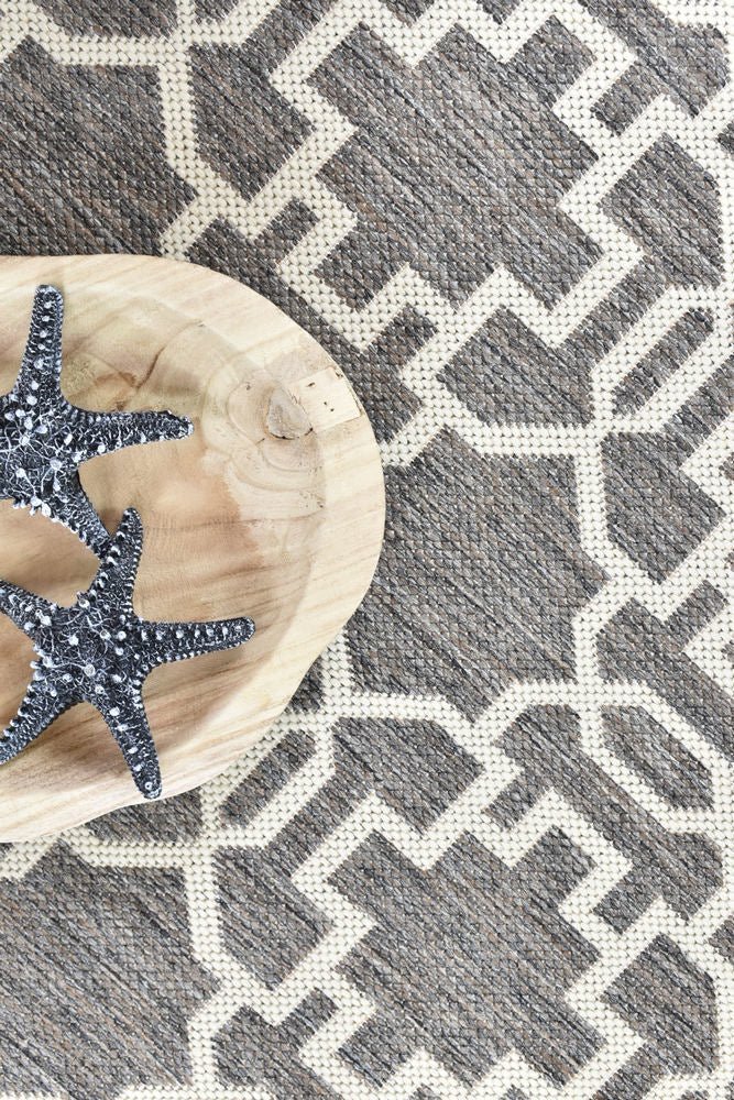 Alaska Brown Cream Rug 208 - W71E - Floorsome - INDOOR/OUTDOOR - LONG - 0208 - W71 - E - 50x80 - INDOOR/OUTDOOR