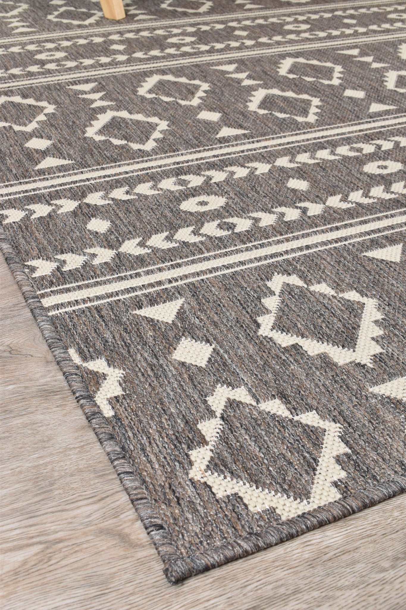 Alaska Brown Rug 3333 - W71E - Floorsome - INDOOR/OUTDOOR - LONG - 3333 - W71E - 50x80 - INDOOR/OUTDOOR