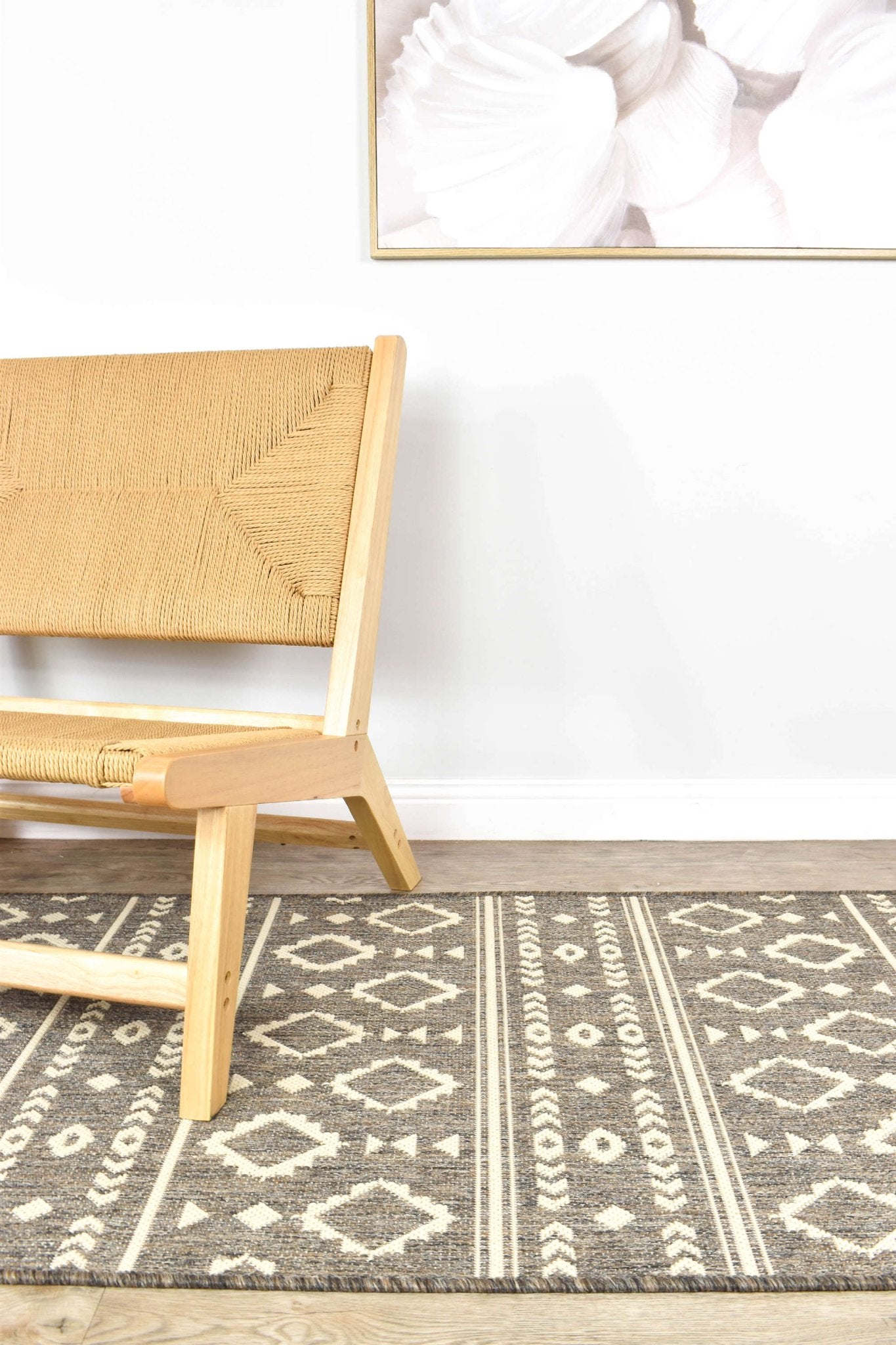 Alaska Brown Rug 3333 - W71E - Floorsome - INDOOR/OUTDOOR - LONG - 3333 - W71E - 50x80 - INDOOR/OUTDOOR