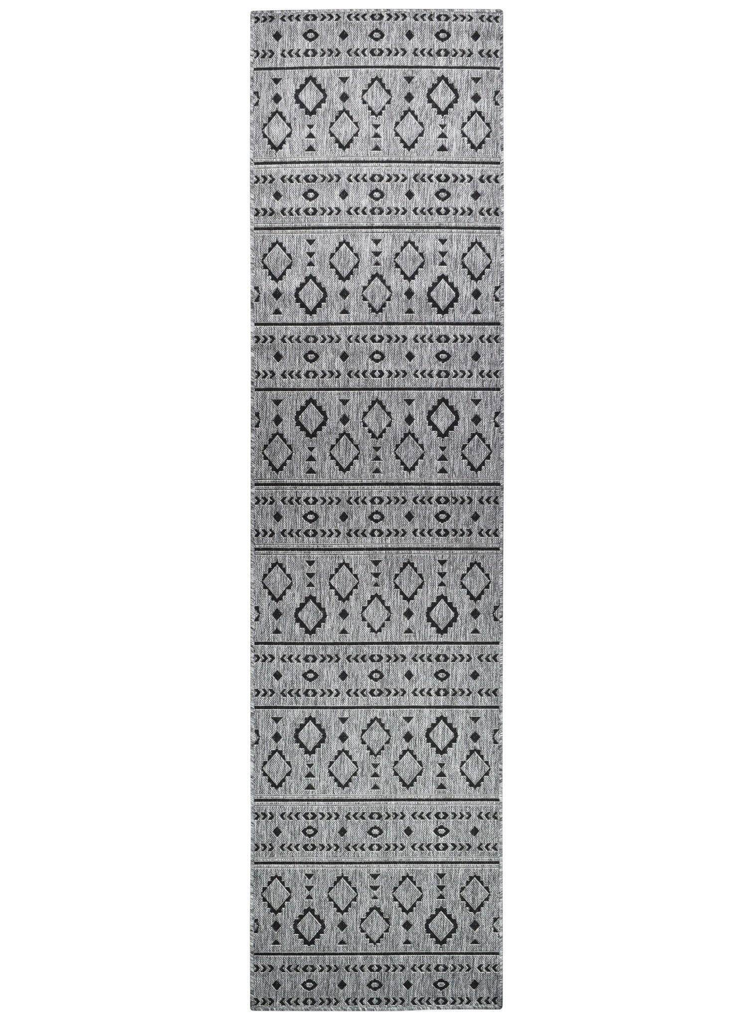 Alaska Dark Grey Rug 3333 - DM9E - Floorsome - INDOOR/OUTDOOR - LONG - 3333 - DM9E - 50x80 - INDOOR/OUTDOOR
