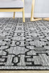 Alaska Grey Black Rug 208 - DM9E - Floorsome - INDOOR/OUTDOOR - LONG - 0208 - DM9 - E - 50x80 - INDOOR/OUTDOOR