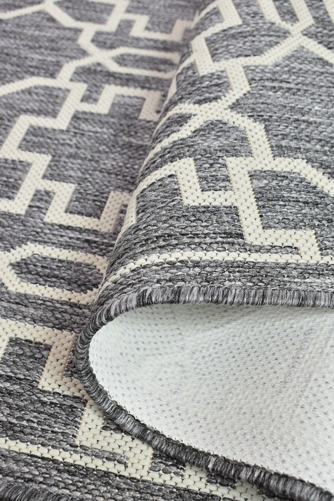 Alaska Grey Cream Rug 208 - GU6E - Floorsome - INDOOR/OUTDOOR - LONG - 0208 - GU6 - E - 50x80 - INDOOR/OUTDOOR