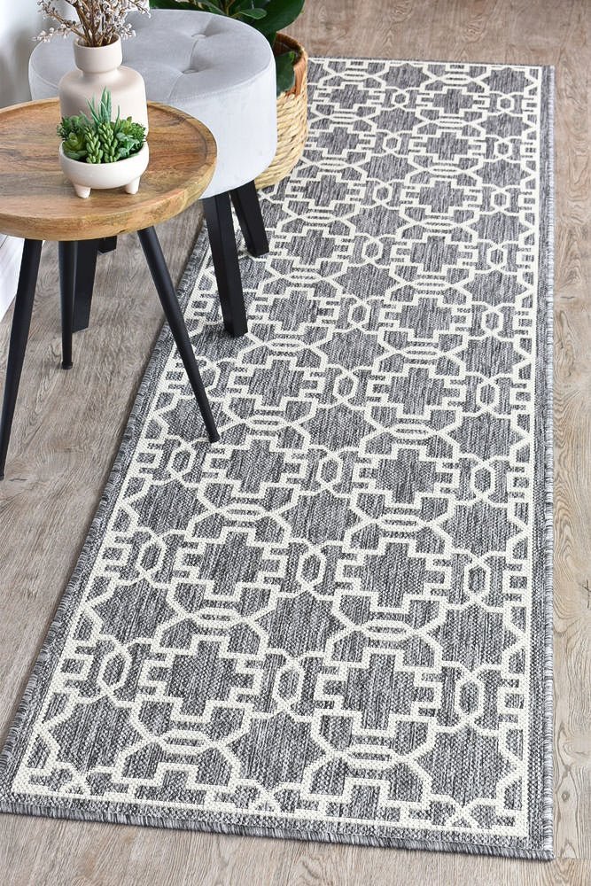 Alaska Grey Cream Rug 208 - GU6E - Floorsome - INDOOR/OUTDOOR - LONG - 0208 - GU6 - E - 50x80 - INDOOR/OUTDOOR