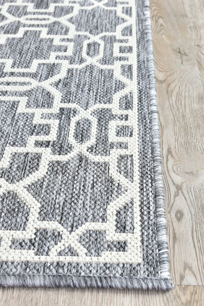 Alaska Grey Cream Rug 208 - GU6E - Floorsome - INDOOR/OUTDOOR - LONG - 0208 - GU6 - E - 50x80 - INDOOR/OUTDOOR