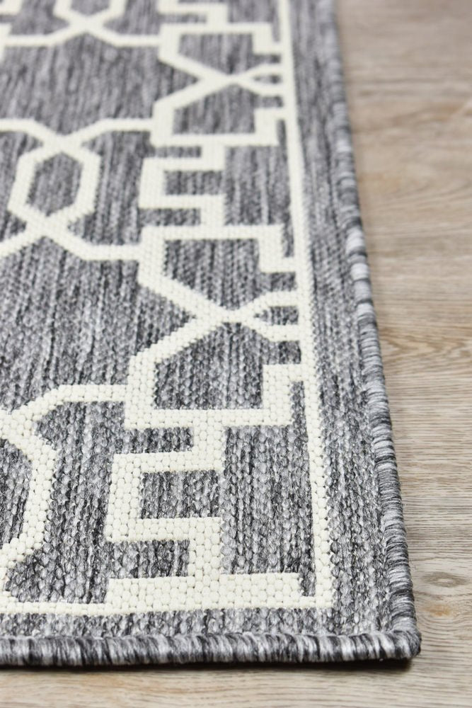 Alaska Grey Cream Rug 208 - GU6E - Floorsome - INDOOR/OUTDOOR - LONG - 0208 - GU6 - E - 50x80 - INDOOR/OUTDOOR