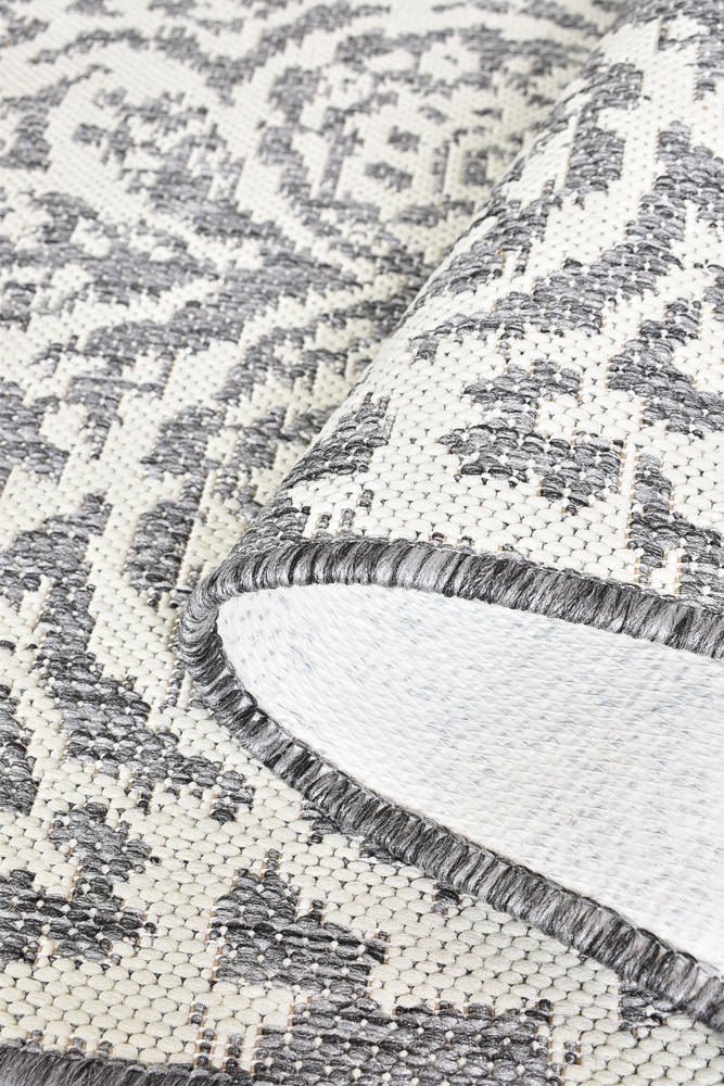 Alaska Grey Cream Rug 5605 - GU6E - Floorsome - INDOOR/OUTDOOR - LONG - 5605 - GU6 - E - 50x80 - INDOOR/OUTDOOR
