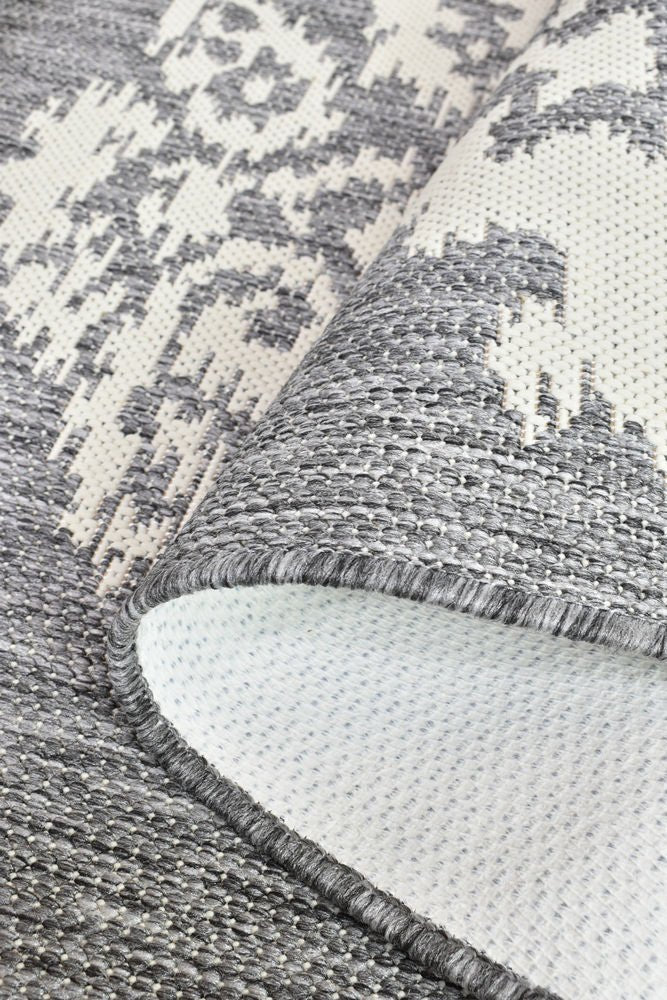 Alaska Grey Cream Rug 5605 - GU6E - Floorsome - INDOOR/OUTDOOR - LONG - 5605 - GU6 - E - 50x80 - INDOOR/OUTDOOR