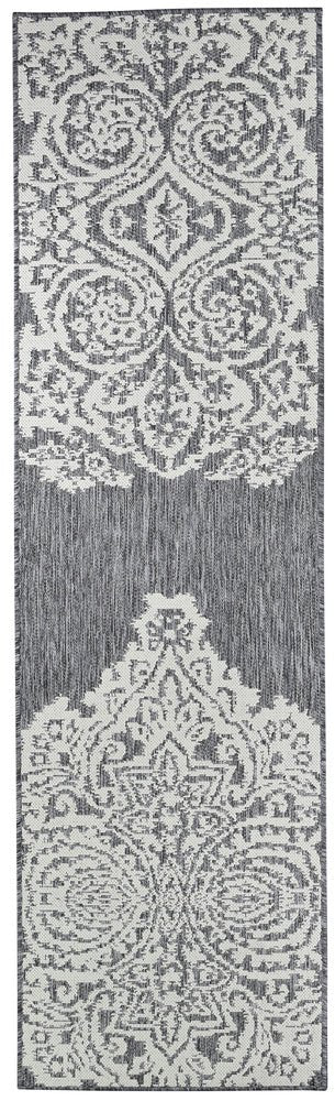Alaska Grey Cream Rug 5605 - GU6E - Floorsome - INDOOR/OUTDOOR - LONG - 5605 - GU6 - E - 50x80 - INDOOR/OUTDOOR