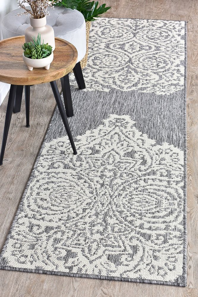 Alaska Grey Cream Rug 5605 - GU6E - Floorsome - INDOOR/OUTDOOR - LONG - 5605 - GU6 - E - 50x80 - INDOOR/OUTDOOR