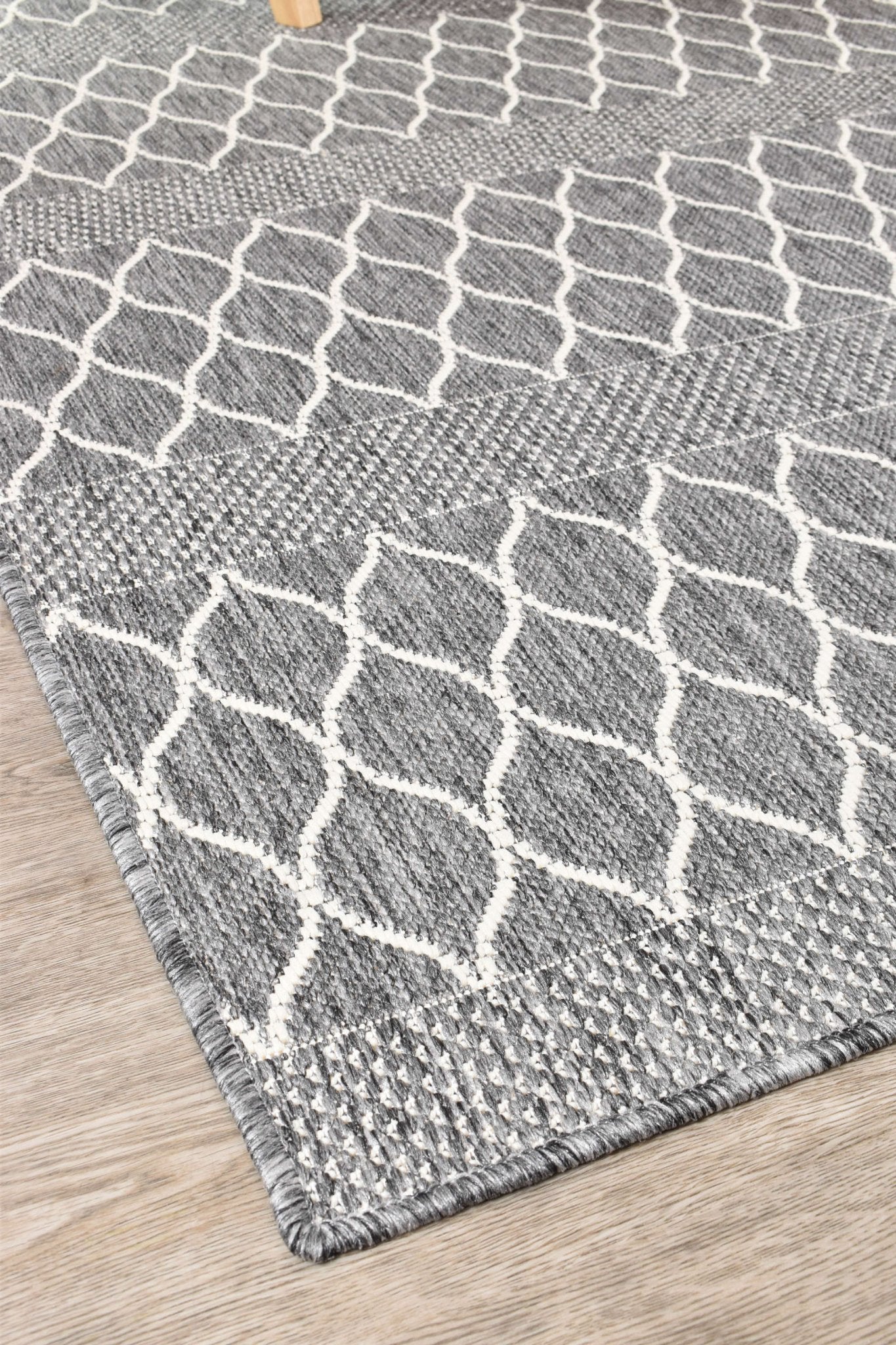 Alaska Grey Rug 6826 - GU6E - Floorsome - INDOOR/OUTDOOR - LONG - 6826 - GU6 - E - 50x80 - INDOOR/OUTDOOR
