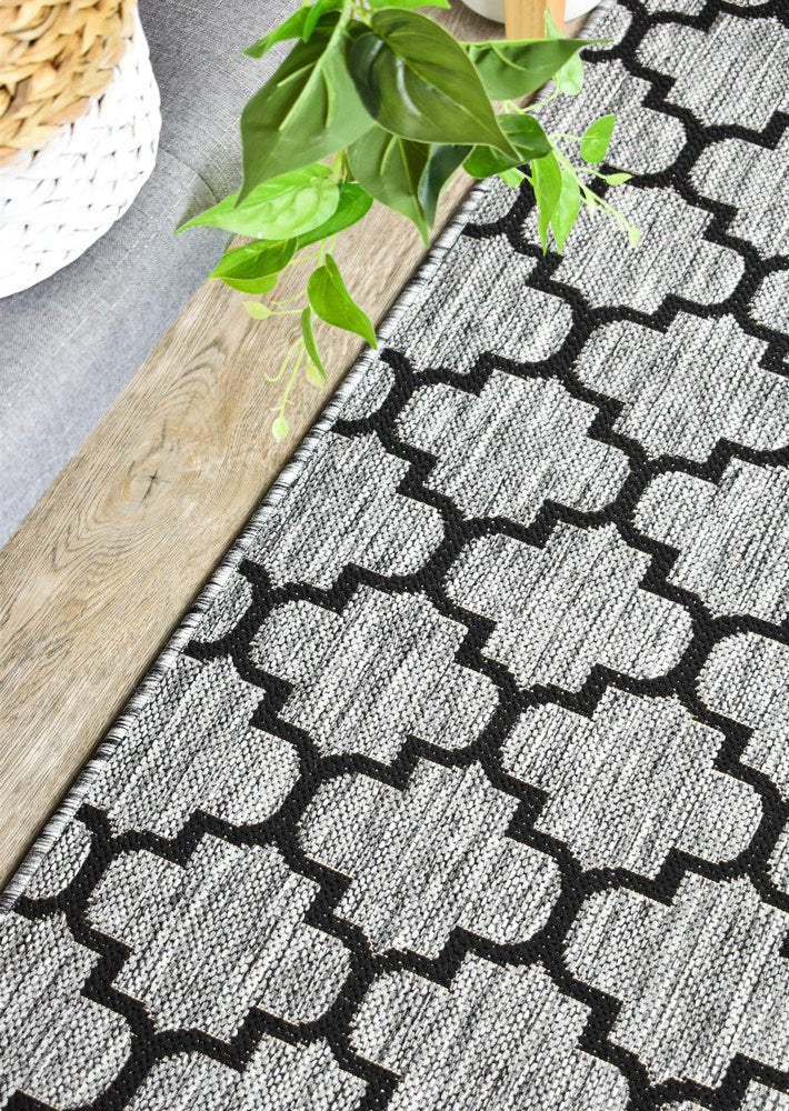 Alaska Grey Rug 968 - DM9E - Floorsome - INDOOR/OUTDOOR - LONG - 0968 - DM9 - E - 50x80 - INDOOR/OUTDOOR