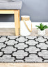 Alaska Grey Rug 968 - DM9E - Floorsome - INDOOR/OUTDOOR - LONG - 0968 - DM9 - E - 50x80 - INDOOR/OUTDOOR