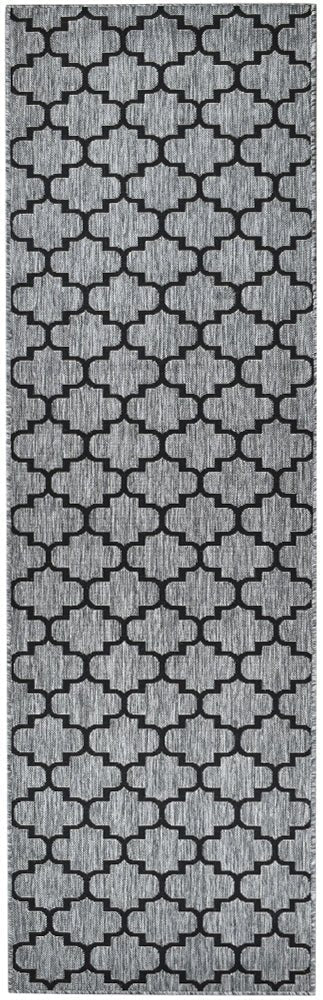 Alaska Grey Rug 968 - DM9E - Floorsome - INDOOR/OUTDOOR - LONG - 0968 - DM9 - E - 50x80 - INDOOR/OUTDOOR