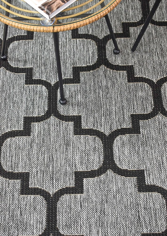 Alaska Grey Rug 968 - DM9E - Floorsome - INDOOR/OUTDOOR - LONG - 0968 - DM9 - E - 50x80 - INDOOR/OUTDOOR