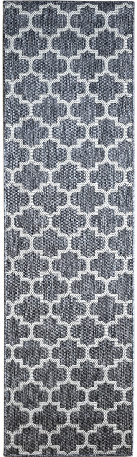 Alaska Grey Rug 968 - DM9E - Floorsome - INDOOR/OUTDOOR - LONG - 0968 - DM9 - E - 50x80 - INDOOR/OUTDOOR