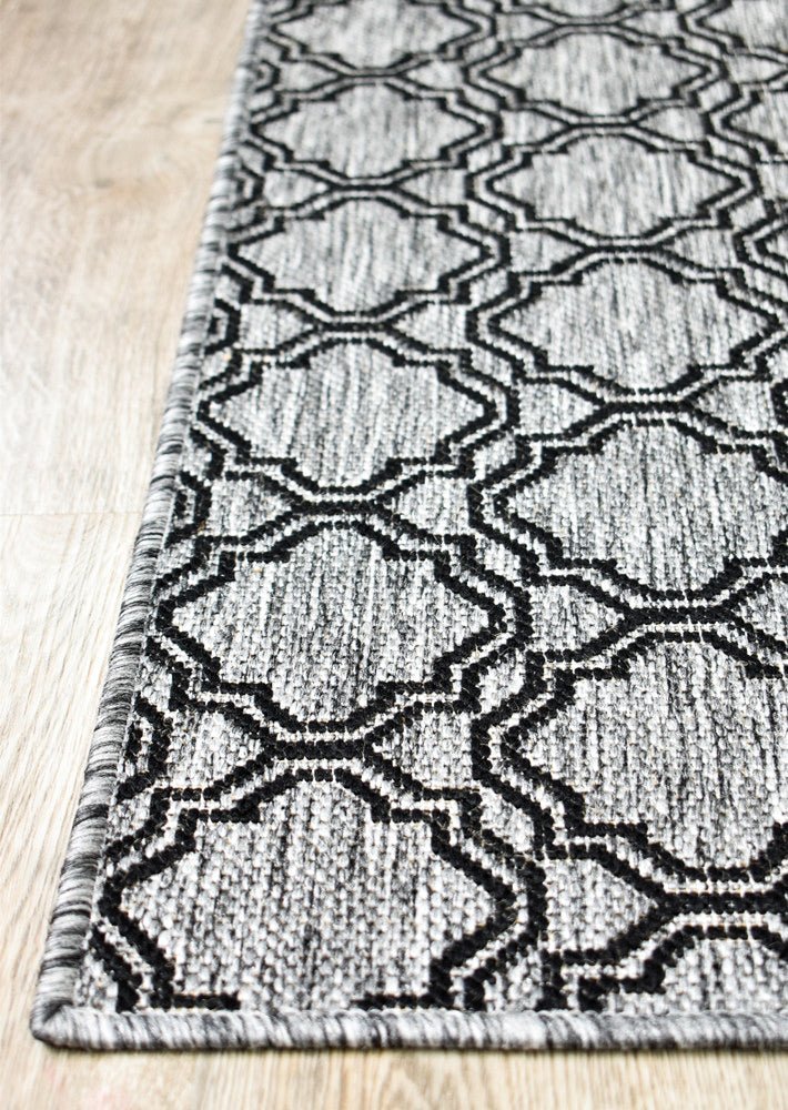Alaska Grey Rug 9892 - DM9E - Floorsome - INDOOR/OUTDOOR - LONG - 9892 - DM9 - E - 50x80 - INDOOR/OUTDOOR