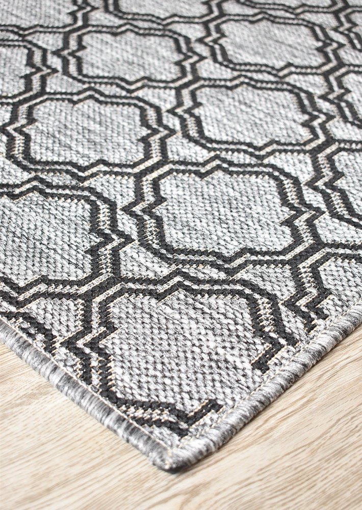 Alaska Grey Rug 9892 - DM9E - Floorsome - INDOOR/OUTDOOR - LONG - 9892 - DM9 - E - 50x80 - INDOOR/OUTDOOR