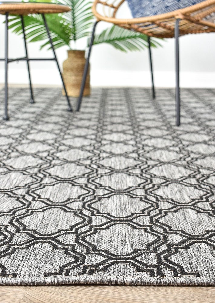Alaska Grey Rug 9892 - DM9E - Floorsome - INDOOR/OUTDOOR - LONG - 9892 - DM9 - E - 50x80 - INDOOR/OUTDOOR