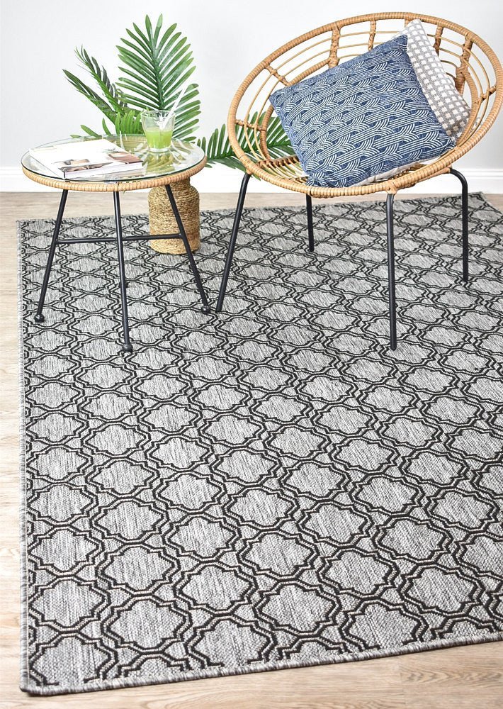 Alaska Grey Rug 9892 - DM9E - Floorsome - INDOOR/OUTDOOR - LONG - 9892 - DM9 - E - 50x80 - INDOOR/OUTDOOR