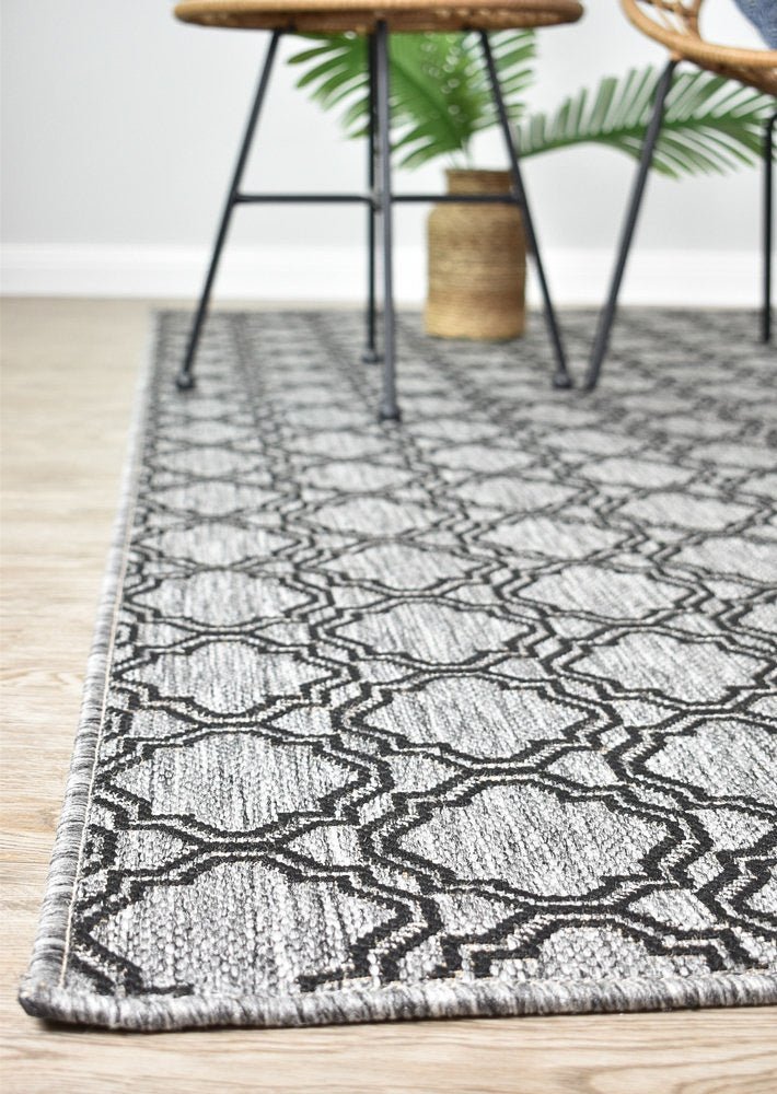 Alaska Grey Rug 9892 - DM9E - Floorsome - INDOOR/OUTDOOR - LONG - 9892 - DM9 - E - 50x80 - INDOOR/OUTDOOR