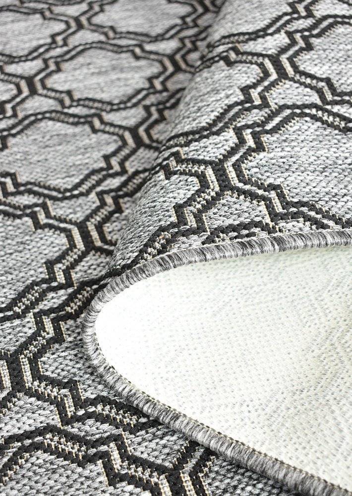 Alaska Grey Rug 9892 - DM9E - Floorsome - INDOOR/OUTDOOR - LONG - 9892 - DM9 - E - 50x80 - INDOOR/OUTDOOR