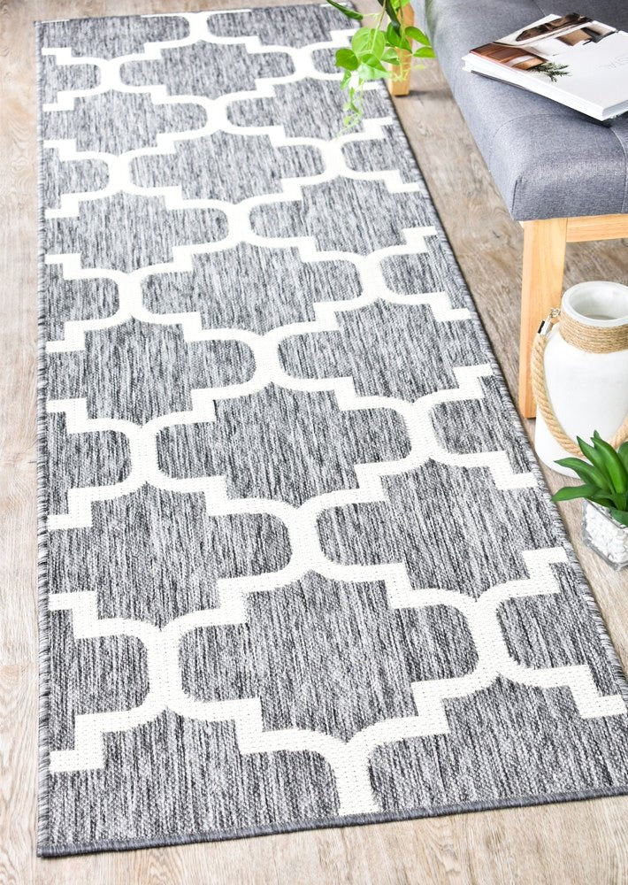 Alaska Light Grey Rug 968 - GU6E - Floorsome - INDOOR/OUTDOOR - LONG - 0968 - GU6 - E - 50x80 - INDOOR/OUTDOOR