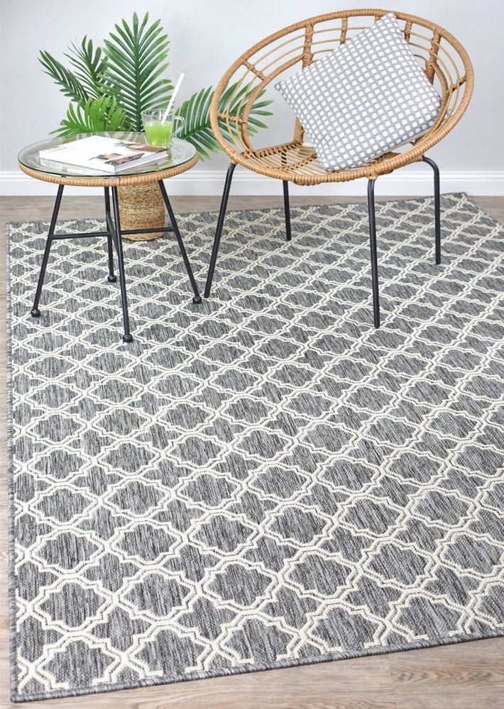 Alaska Light Grey Rug 9892 - GU6E - Floorsome - INDOOR/OUTDOOR - LONG - 9892 - GU6 - E - 50x80 - INDOOR/OUTDOOR
