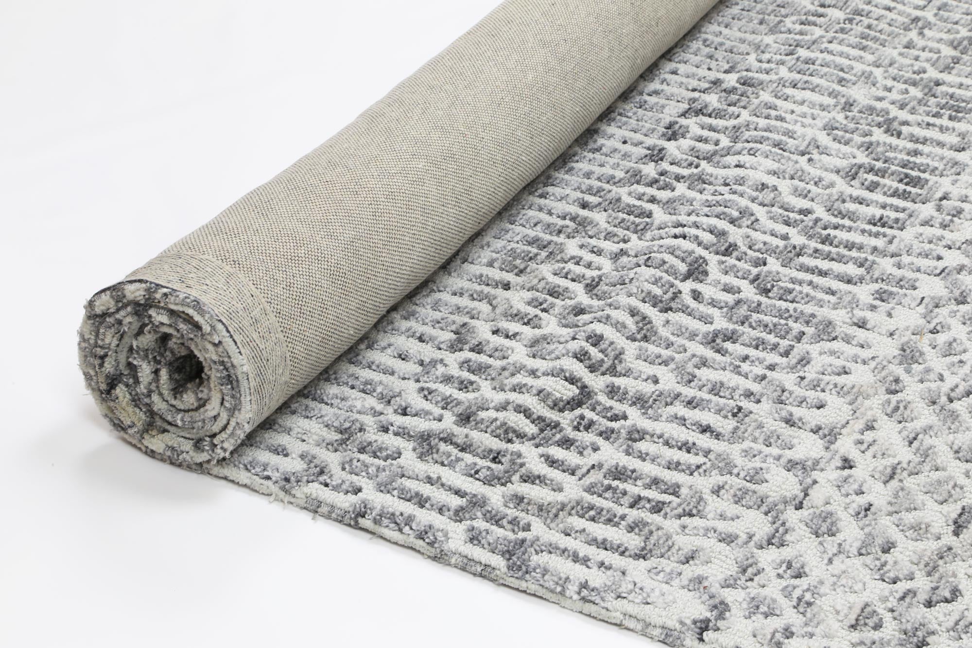 Alayah Camphils Grey Rug - Floorsome - Rug - AMRI160CAMPGREY - Rug