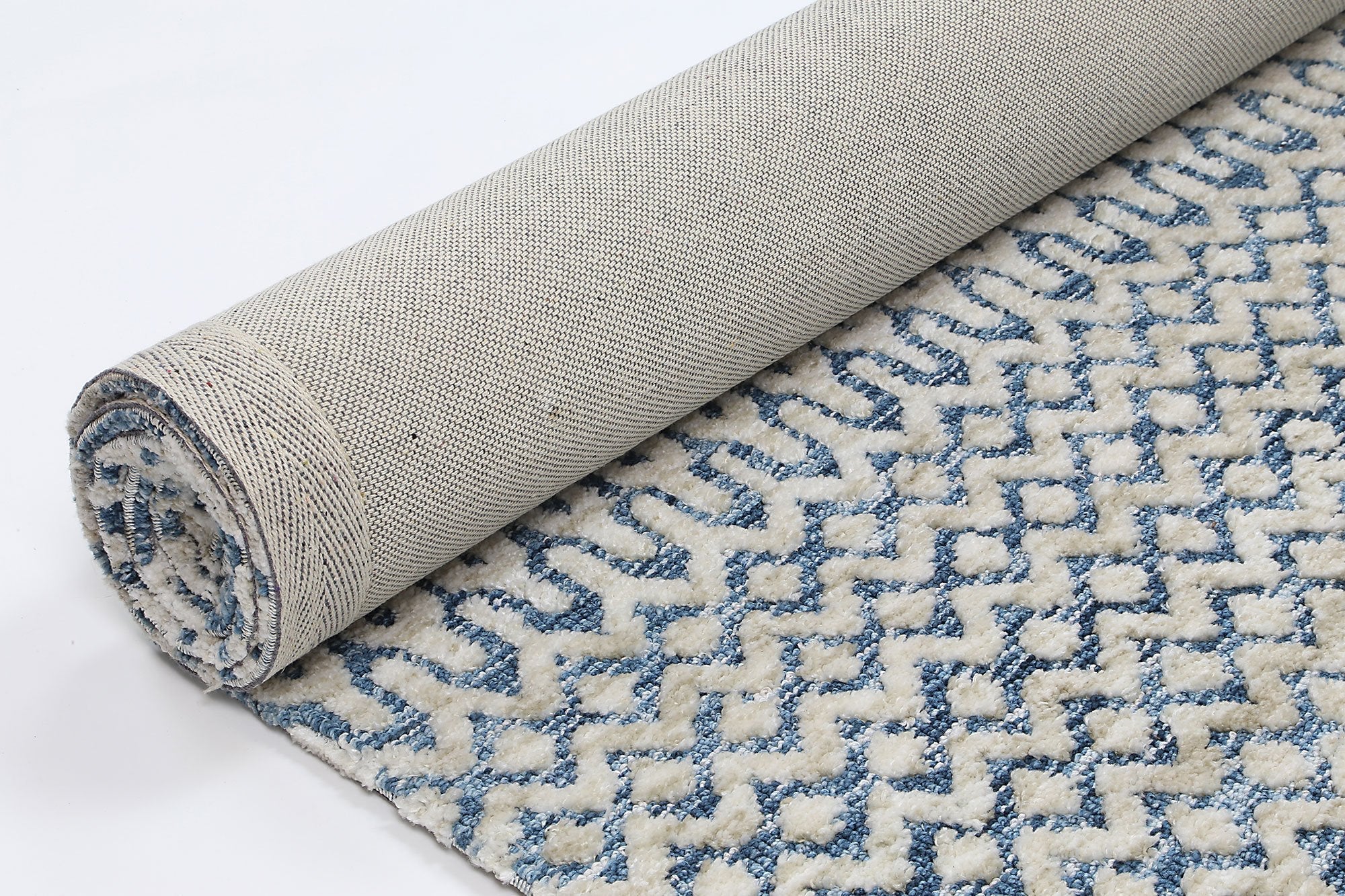 Alayah Camphils Navy Rug - Floorsome - Rug - AMRI160CAMPNAVY - Rug