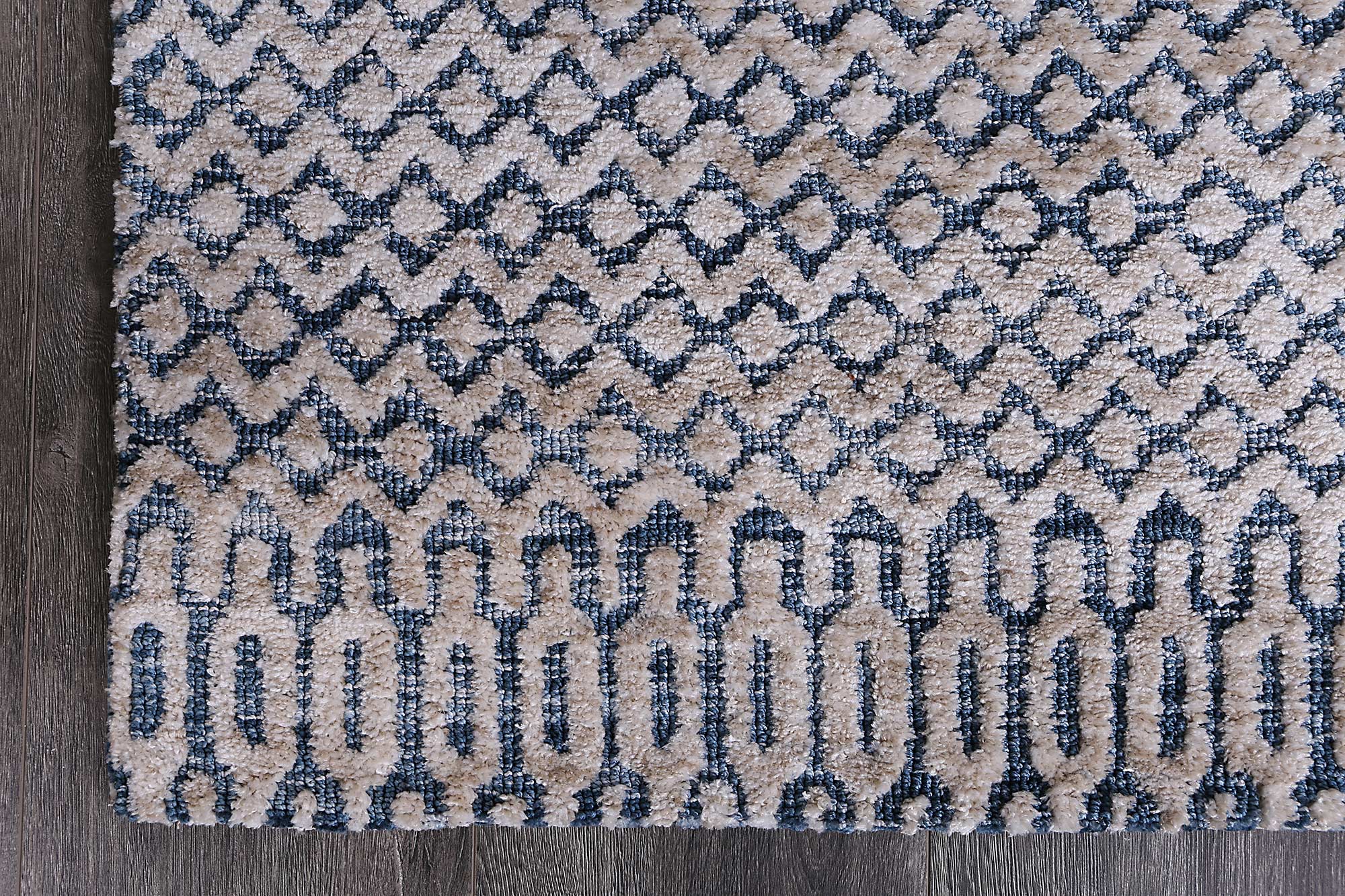 Alayah Camphils Navy Rug - Floorsome - Rug - AMRI160CAMPNAVY - Rug