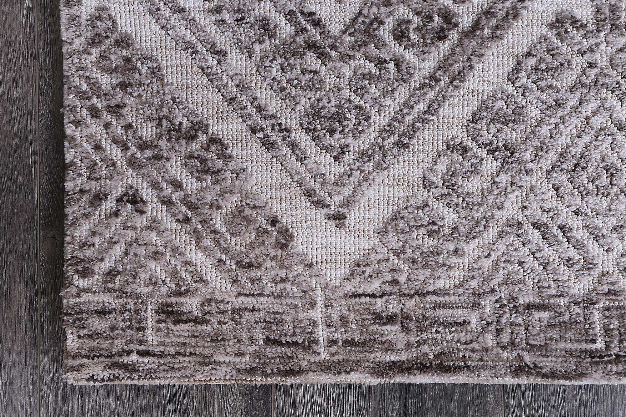 Alayah Diamond Grey Rug - Floorsome - Rug - AMRI160GLENGREY - Rug