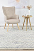 Albona Blue White Wool Rug - Floorsome - FLATWEAVE - LAB - LAB - 01 - 160X230 - FLATWEAVE