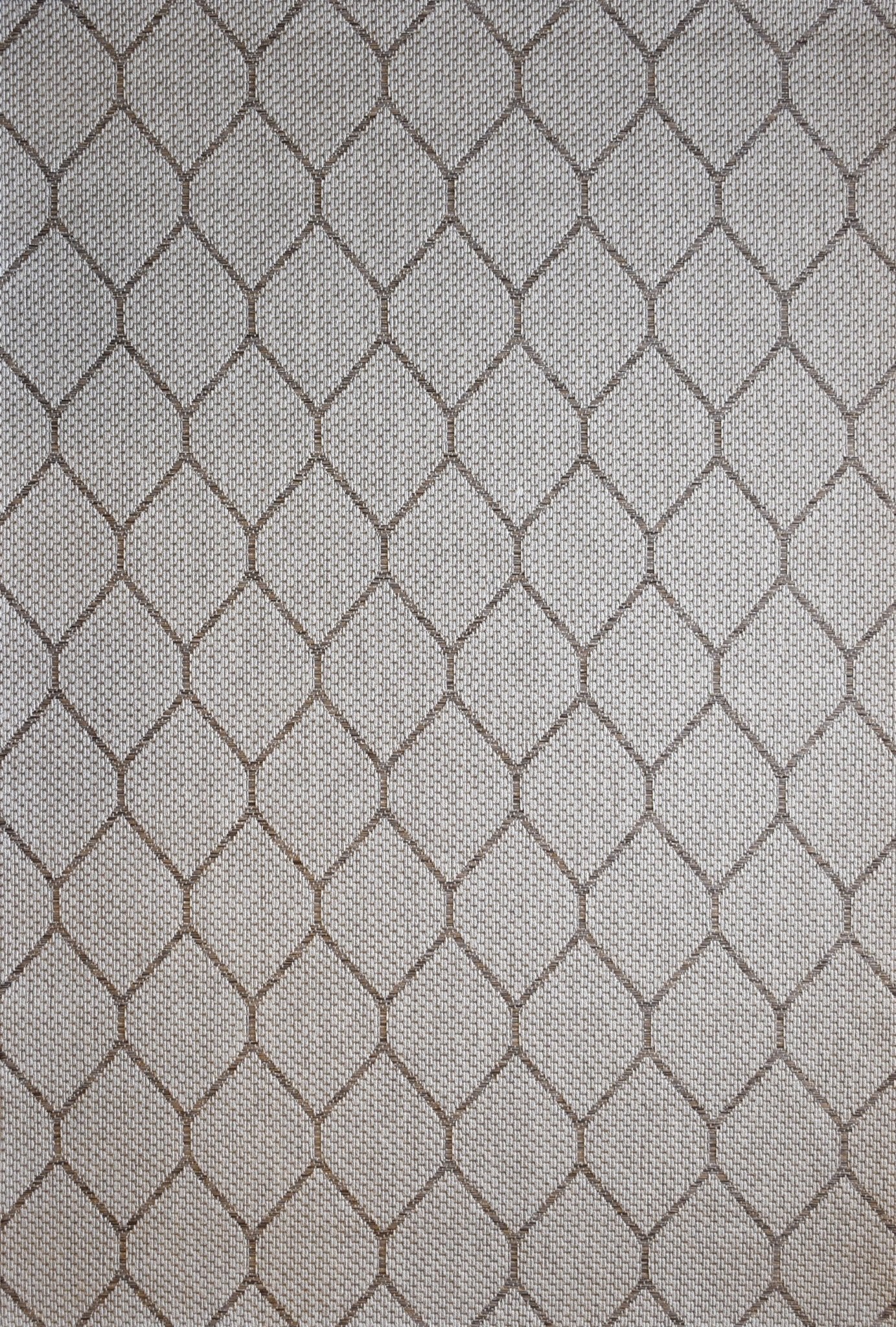 Alfresco Beige Cream Indoor Outdoor Rug - Floorsome - INDOOR/OUTDOOR