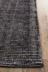 Allure Black Cotton Rayon Rug - Floorsome - Modern - ALU - BLACK - 225X155 - Modern