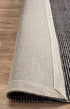 Allure Black Cotton Rayon Rug - Floorsome - Modern - ALU - BLACK - 225X155 - Modern