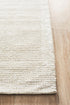 Allure Ivory Cotton Rayon Rug - Floorsome - Modern - ALU - IVORY - 225X155 - Modern