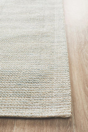 Allure Sky Cotton Rayon Rug - Floorsome - Modern